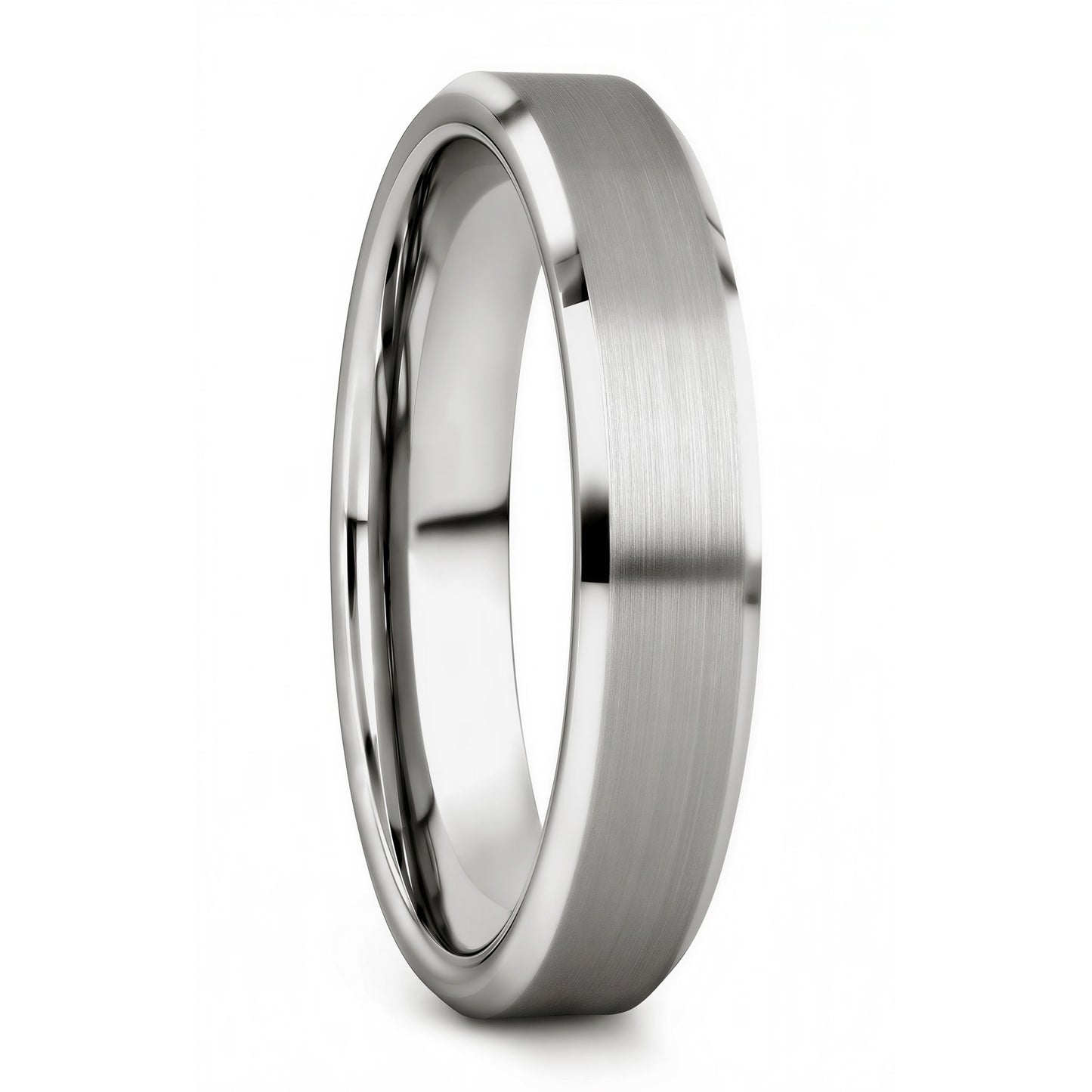 Alliance classique en tungstène brossé