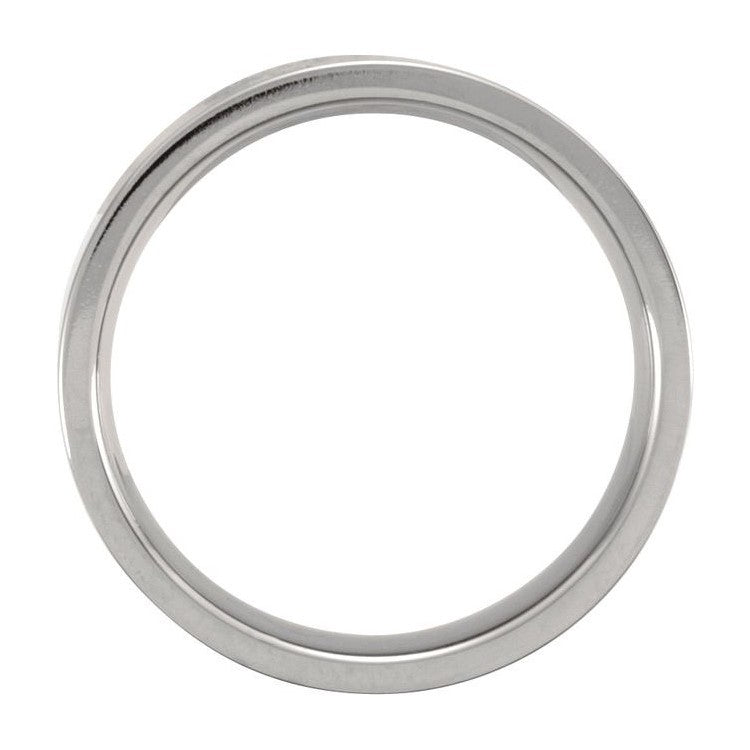 Titanium Couple's Matching Wedding Band Set