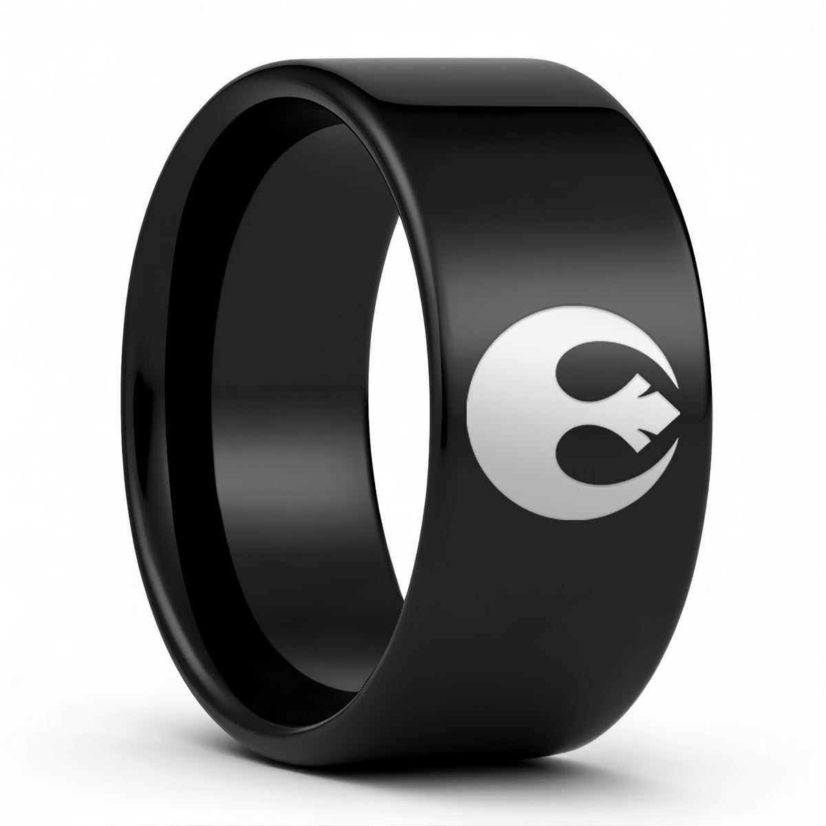 Alliance pour homme en tungstène noir Star Wars First Order