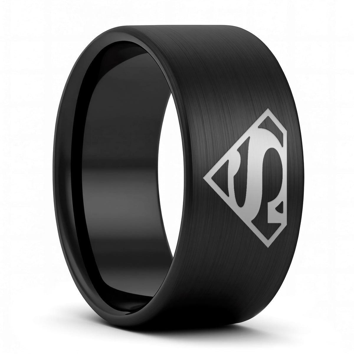 Superman Tungsten Men's Wedding Band