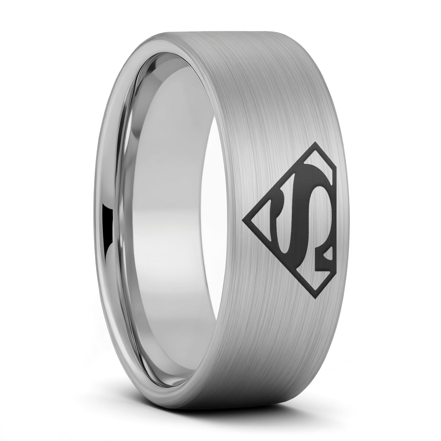 Superman Tungsten Men's Wedding Band