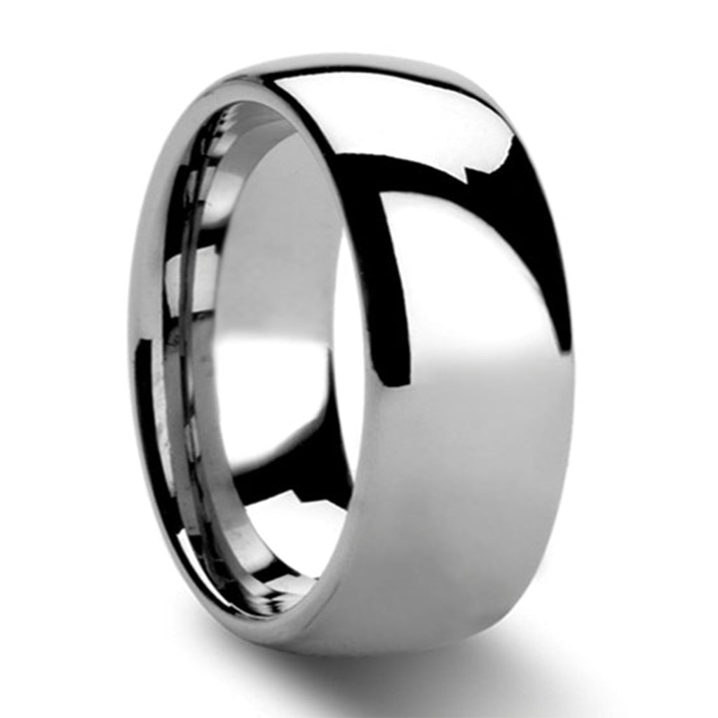 Tungsten Men's Domed Wedding Band