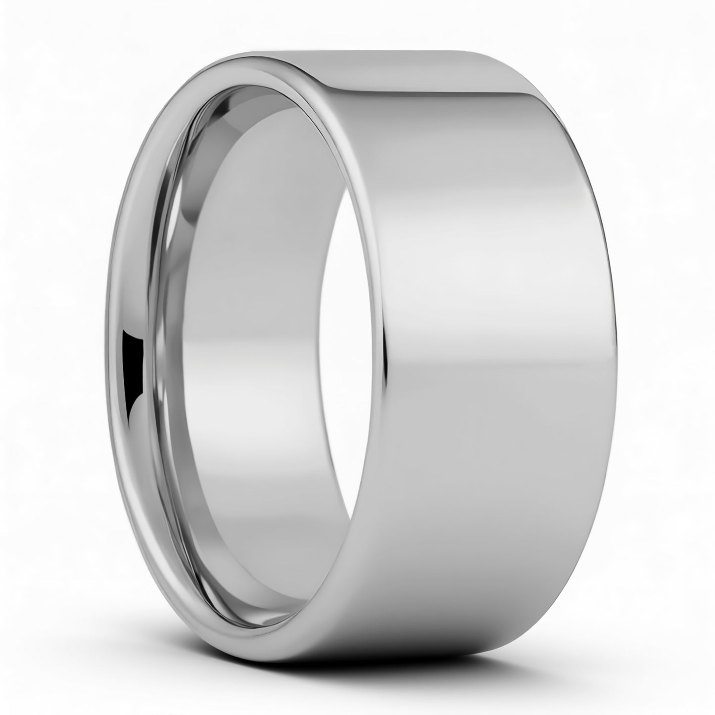Alliance extra-large en tungstène plat pour homme