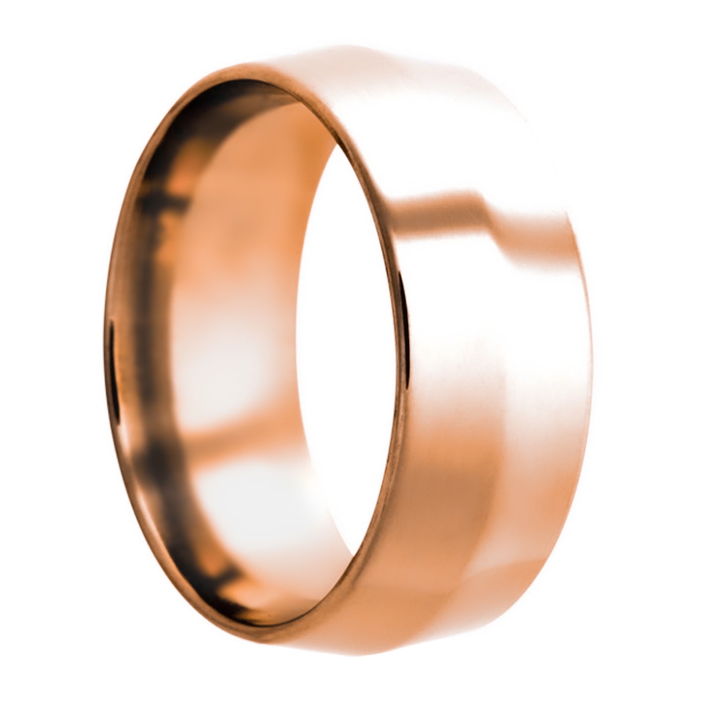 14k Gold Knife Edge Wedding Band