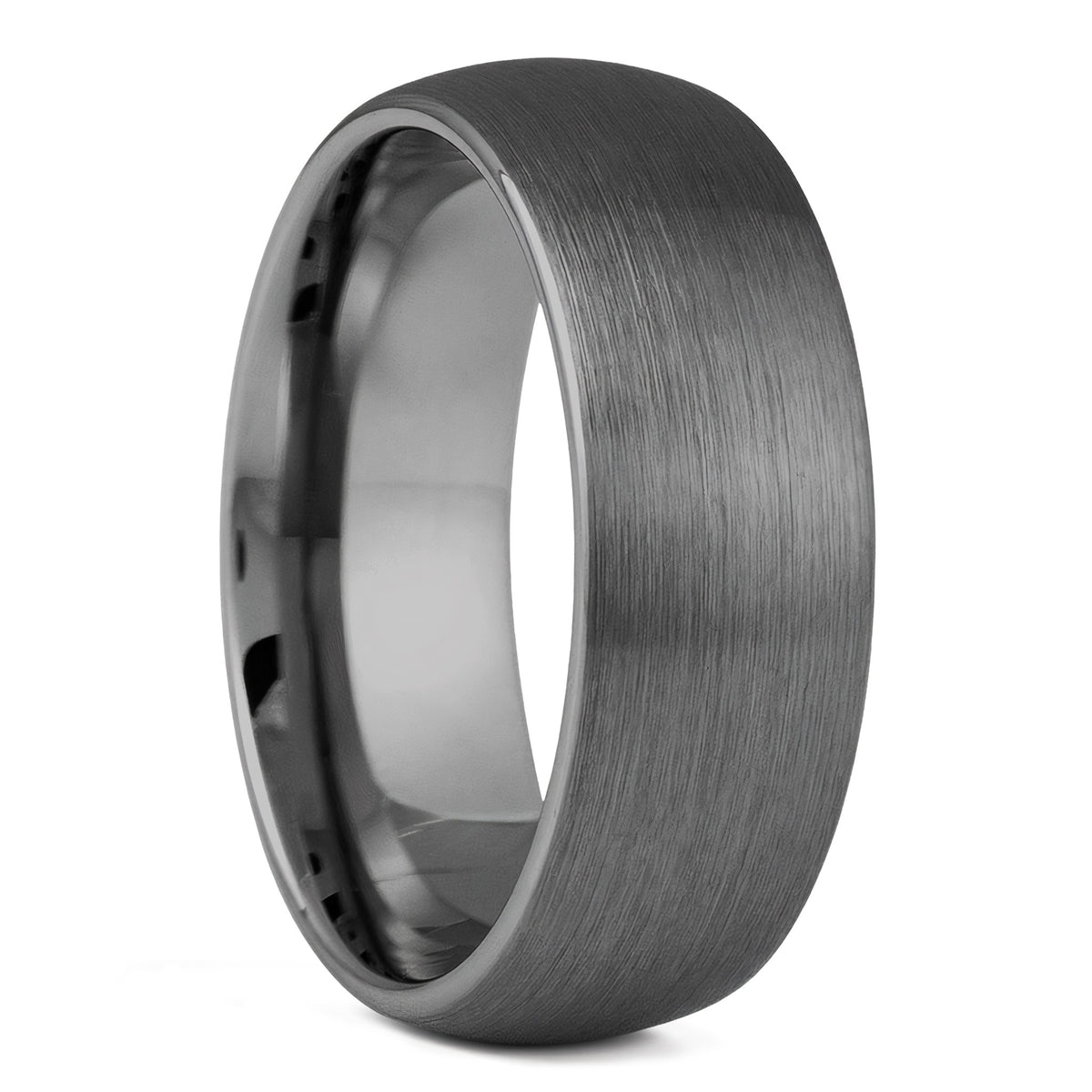 Gunmetal Gray Tungsten Men's Wedding Band