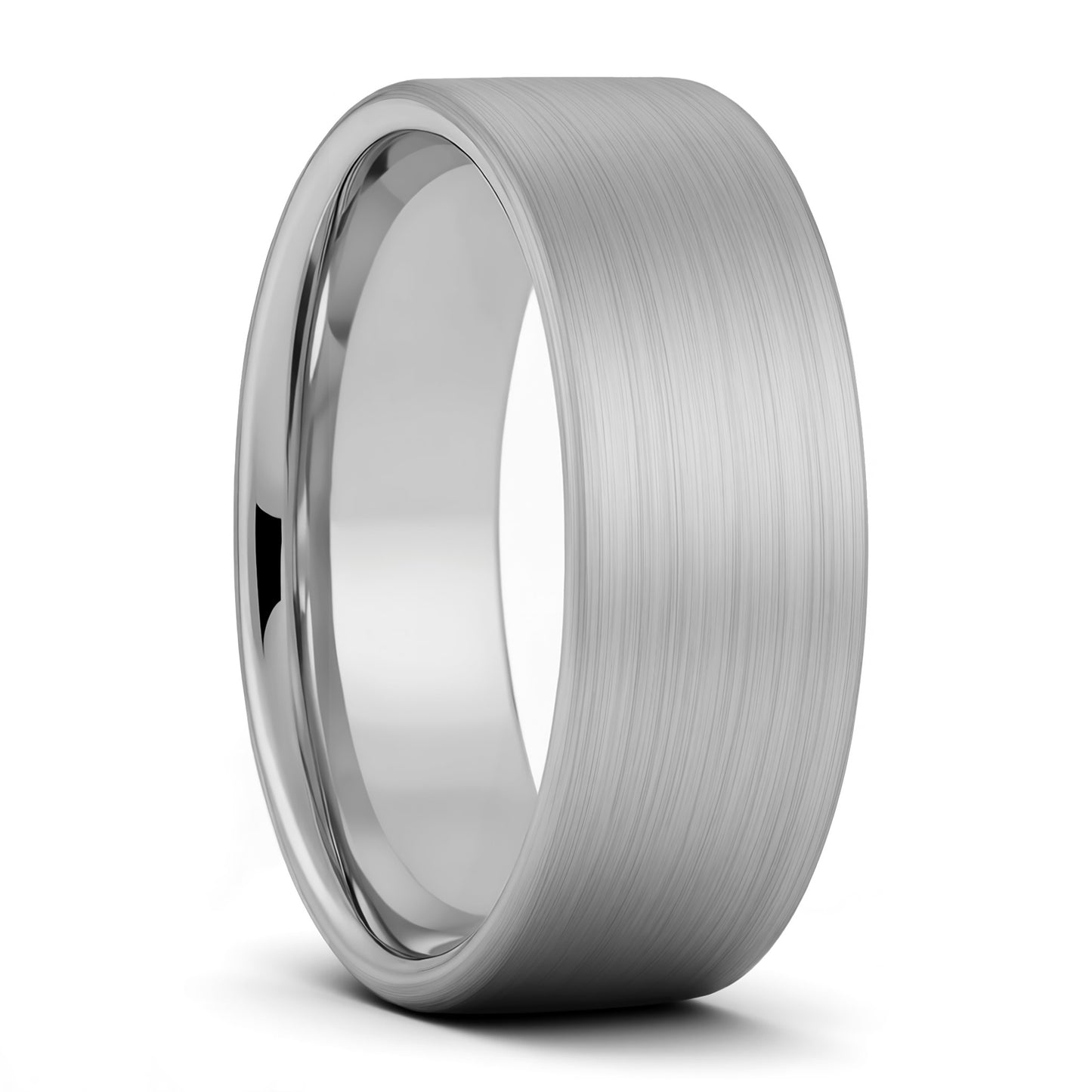Brushed Tungsten Men's Wedding Band