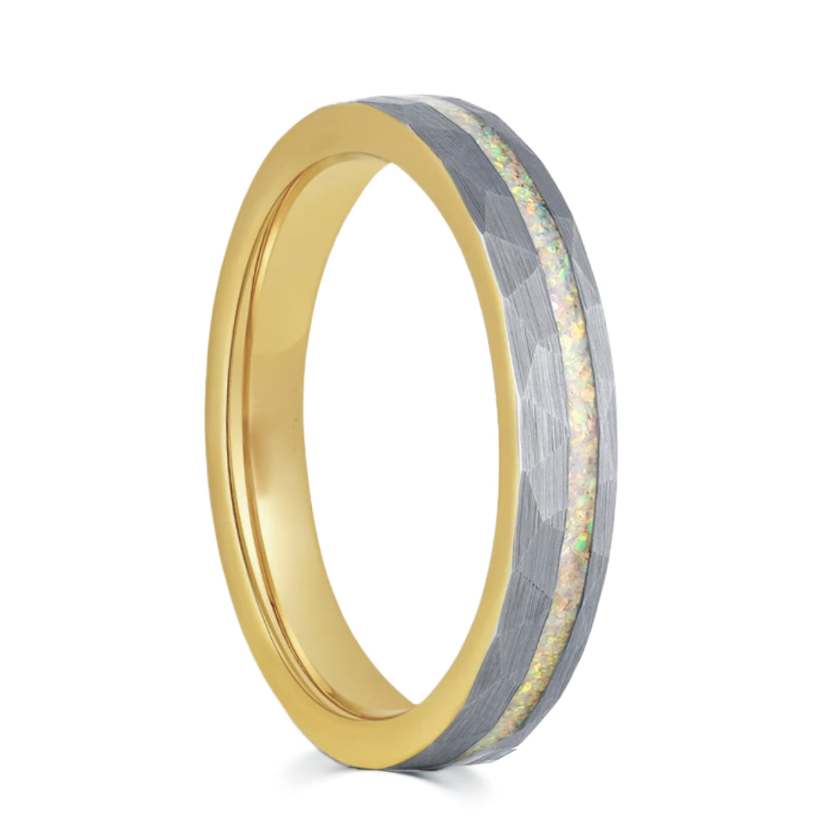 Galaxy Inlay Tungsten Women's Wedding Band