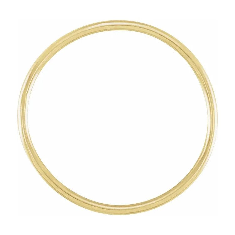 Stackable 14k Yellow Gold Women's Ring