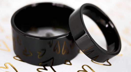 Wedding Band Widths Comparison