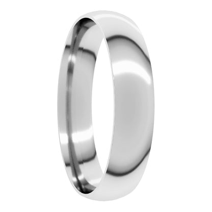 10k Gold Women's Domed Wedding Band