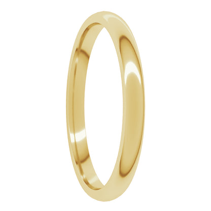 10k Gold Women's Traditional Wedding Band