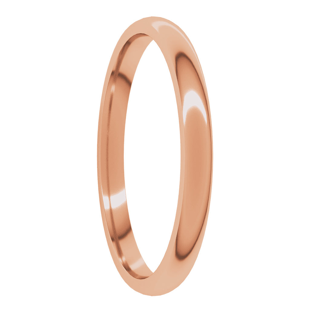 10k Gold Women's Traditional Wedding Band
