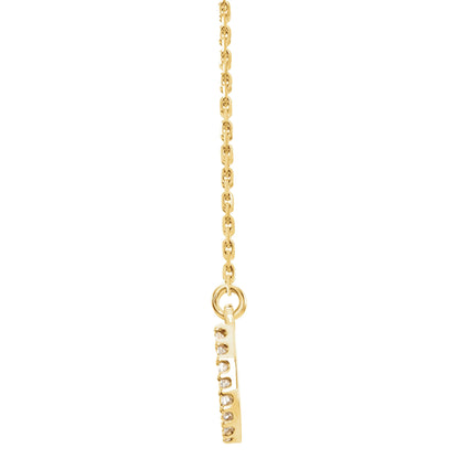 Collier fleur de lotus en or 14 carats