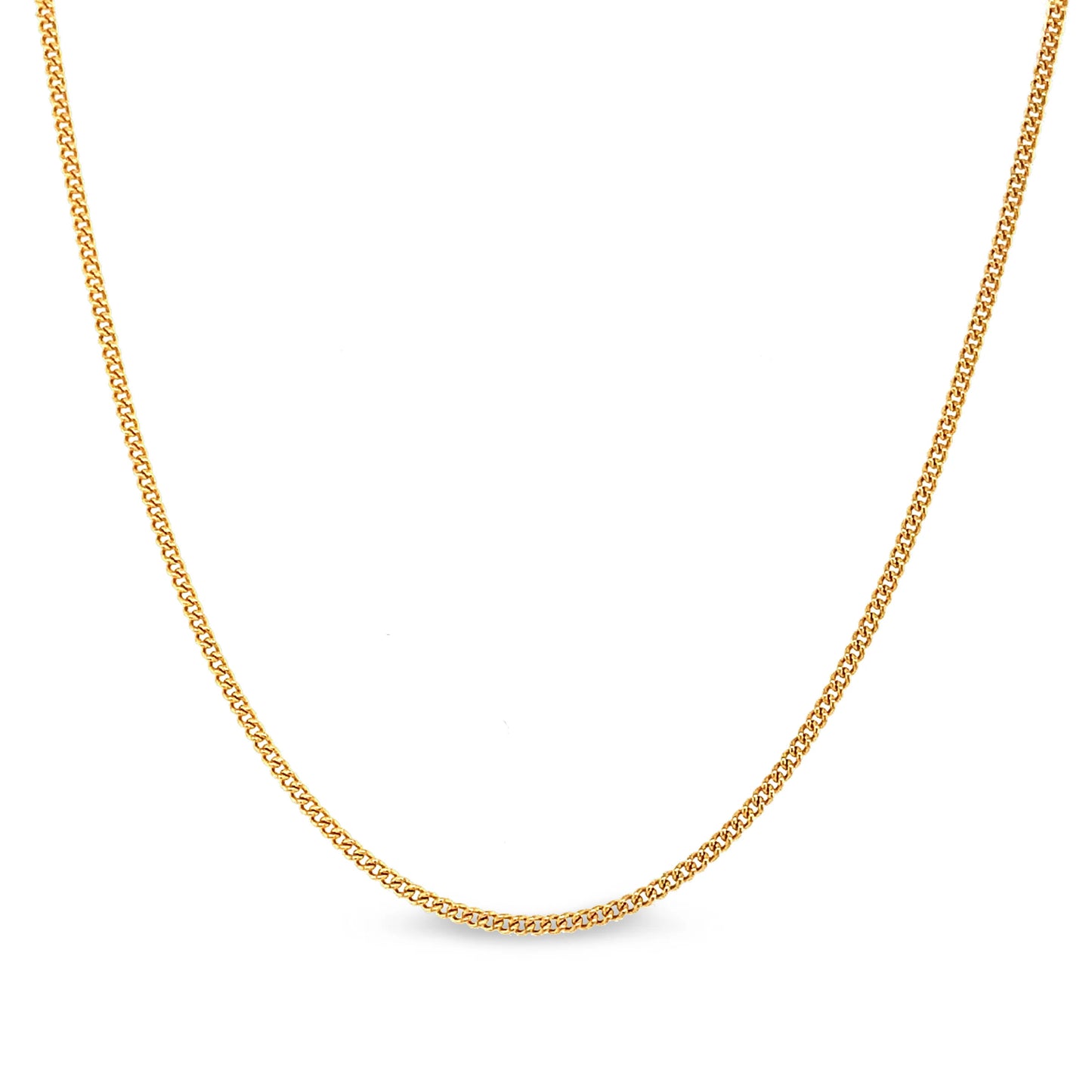 1mm Sterling Silver Curb Chain