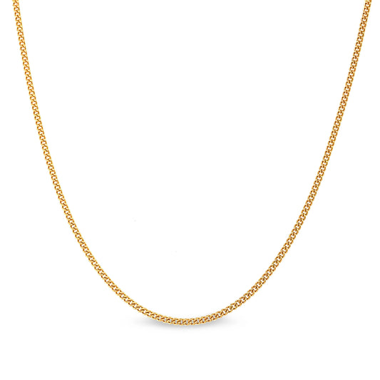 1mm Sterling Silver Curb Chain