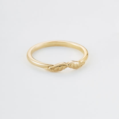 Angel Wings Stackable 14k Gold Women's Ring