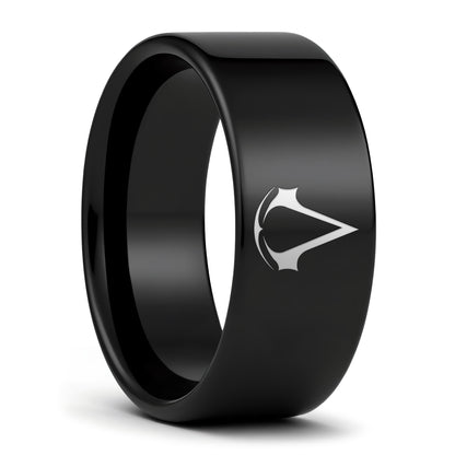 Assassins Creed Tungsten Men's Wedding Band