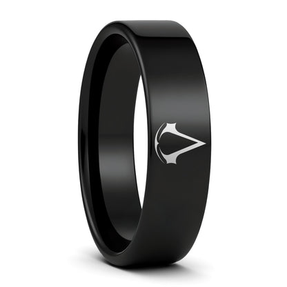 Assassins Creed Tungsten Men's Wedding Band