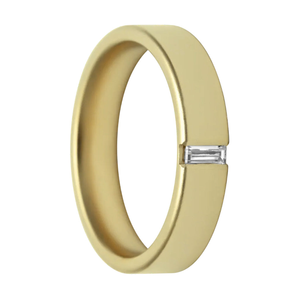 Baguette Diamond 14k Gold Women's Ring