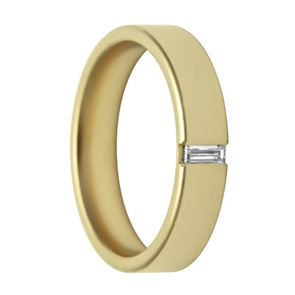 Baguette Diamond 14k Gold Women's Ring