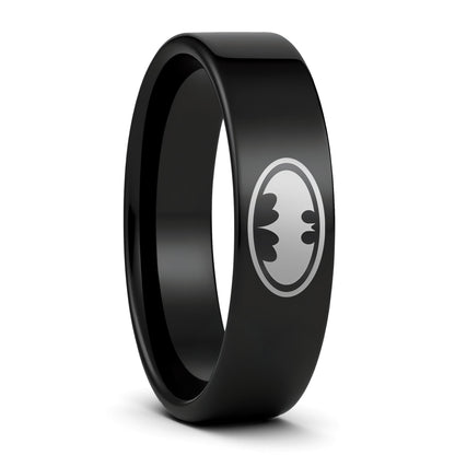 Batman Tungsten Men's Wedding Band