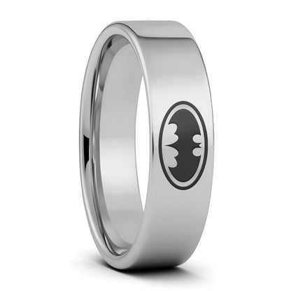Batman Tungsten Men's Wedding Band