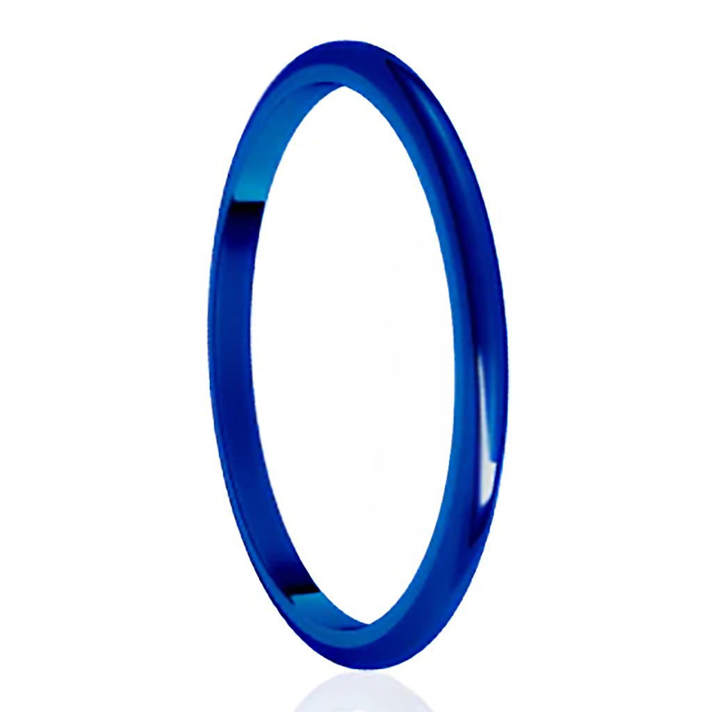 Blue Tungsten Women's Ring | Vansweden Jewelers
