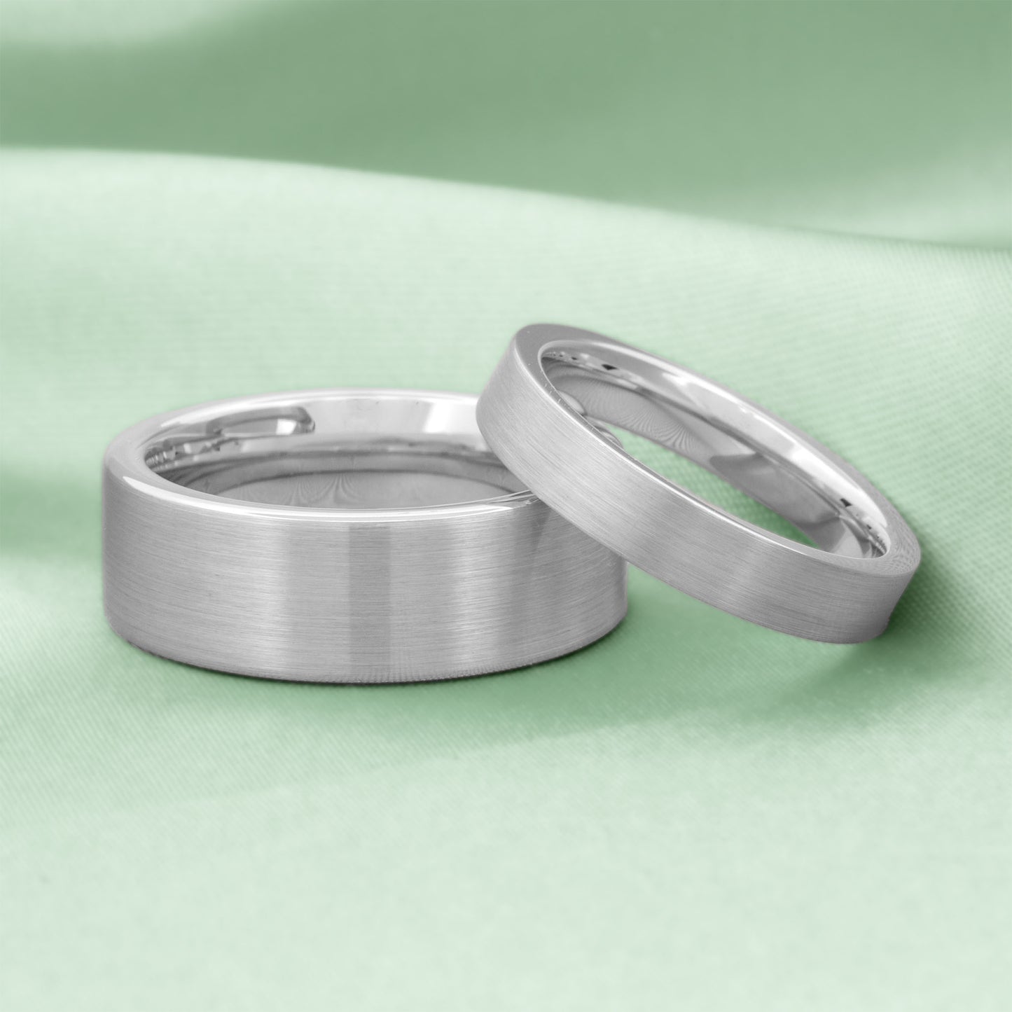 Brushed Tungsten Men's Wedding Band