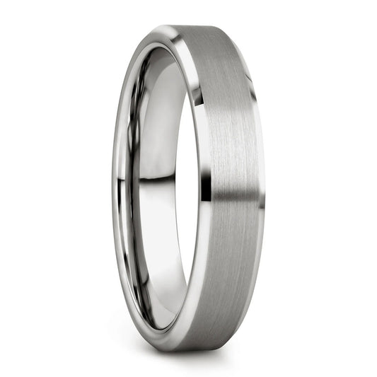 Classic Brushed Tungsten Women's Wedding Band