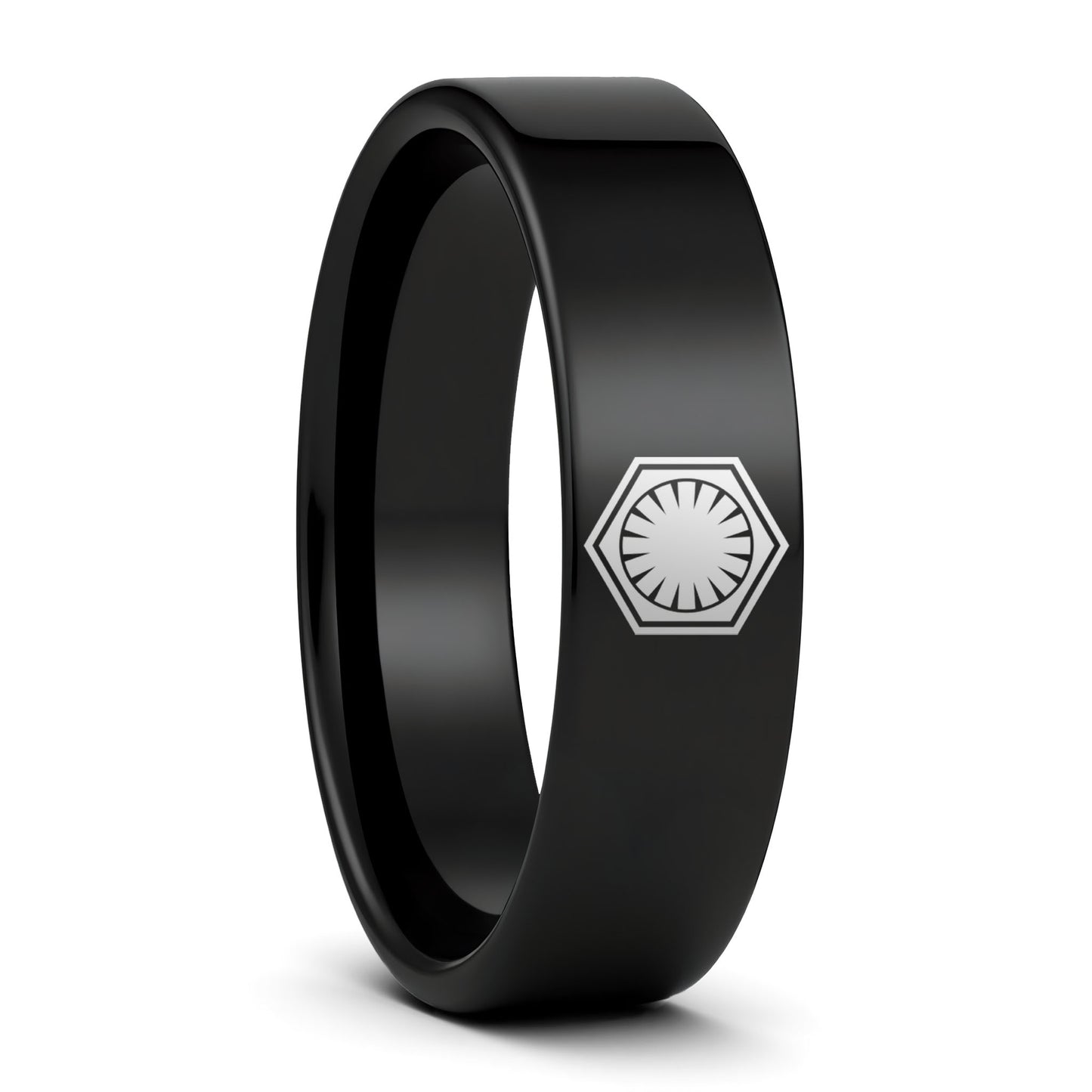 Star Wars First Order Tungsten Men's Wedding Band