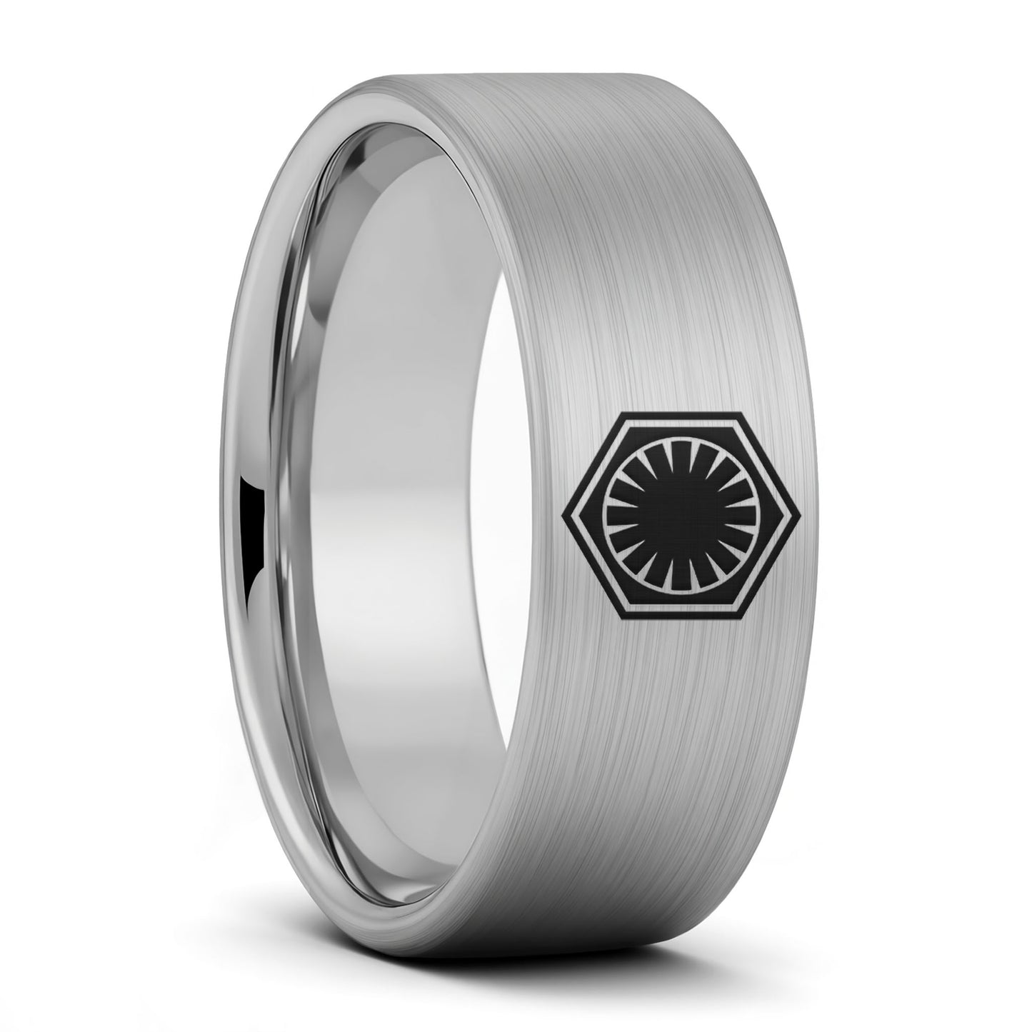 Star Wars First Order Tungsten Men's Wedding Band