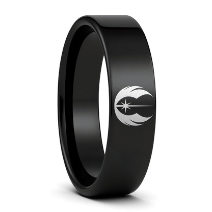 Star Wars Jedi Order Tungsten Men's Wedding Band