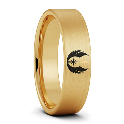 Star Wars Jedi Order Tungsten Men's Wedding Band