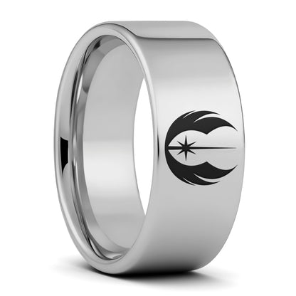 Alliance en tungstène pour hommes Star Wars Jedi Order
