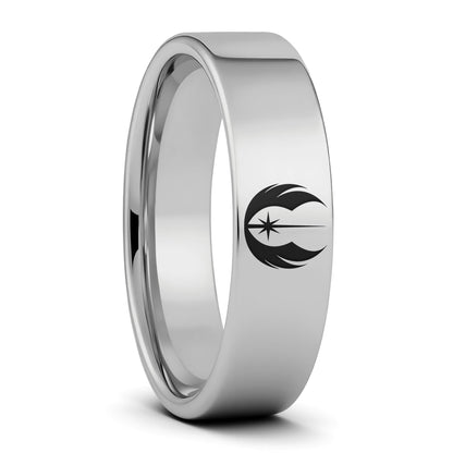 Star Wars Jedi Order Tungsten Men's Wedding Band