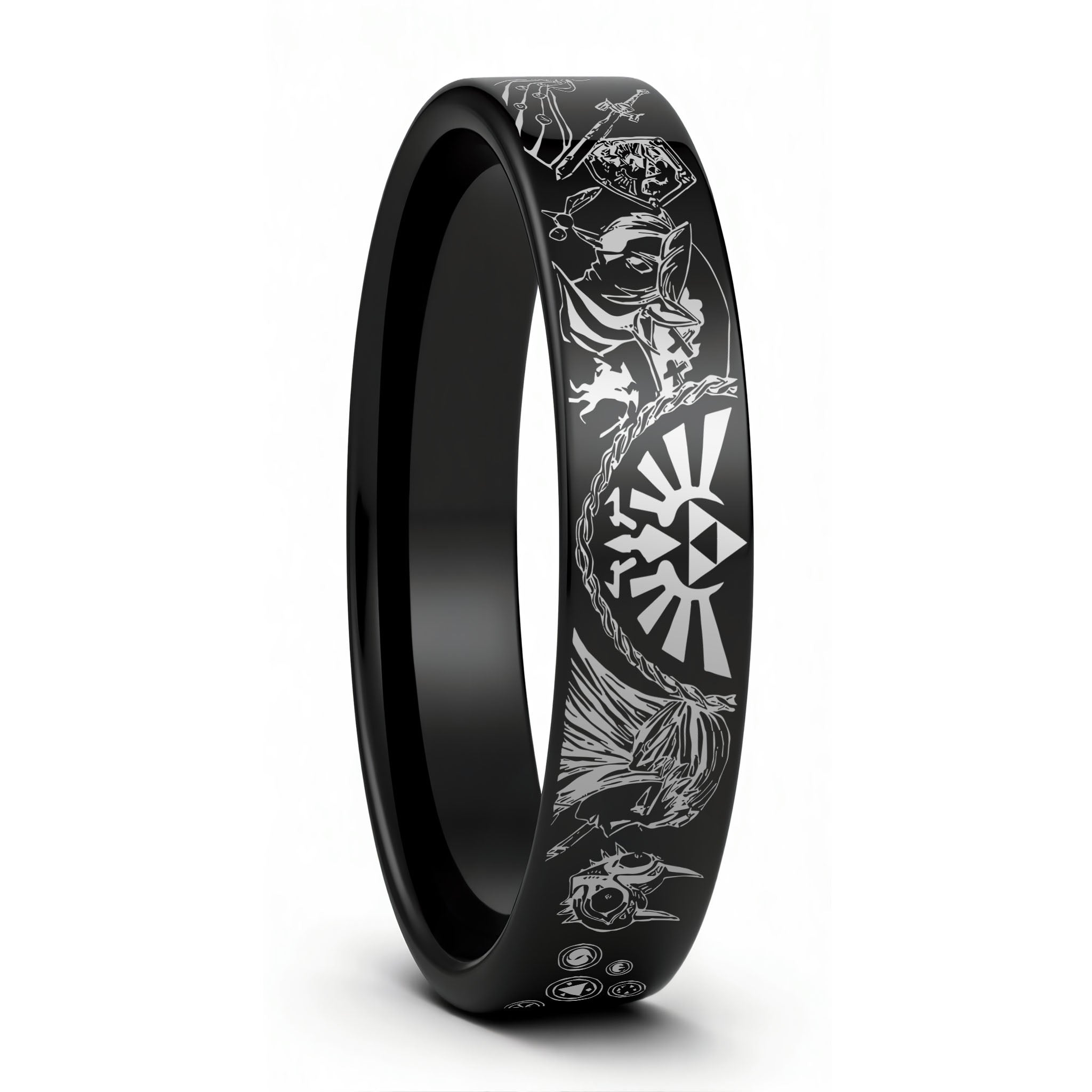 Legend of Zelda Tungsten Men's Ring | Vansweden Jewelers