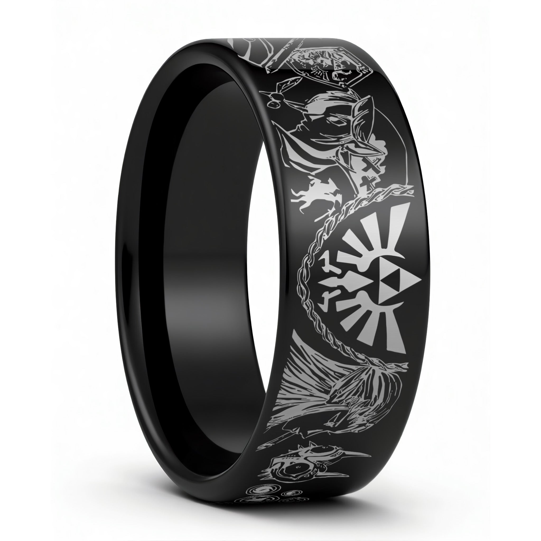 Zulueta リング Legend of Zelda Tungsten Men's Ring | Vansweden Jewelers