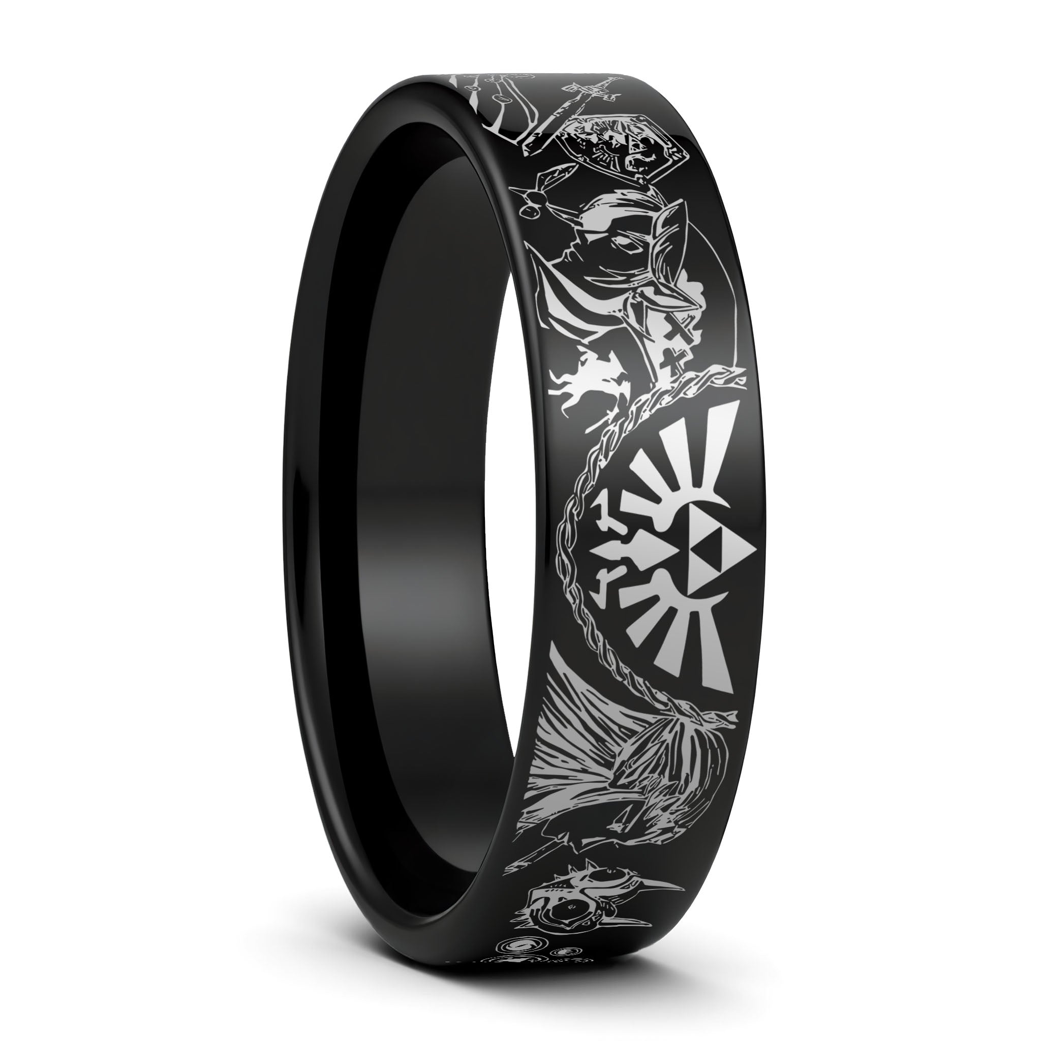 Legend of Zelda Tungsten Men's Ring | Vansweden Jewelers