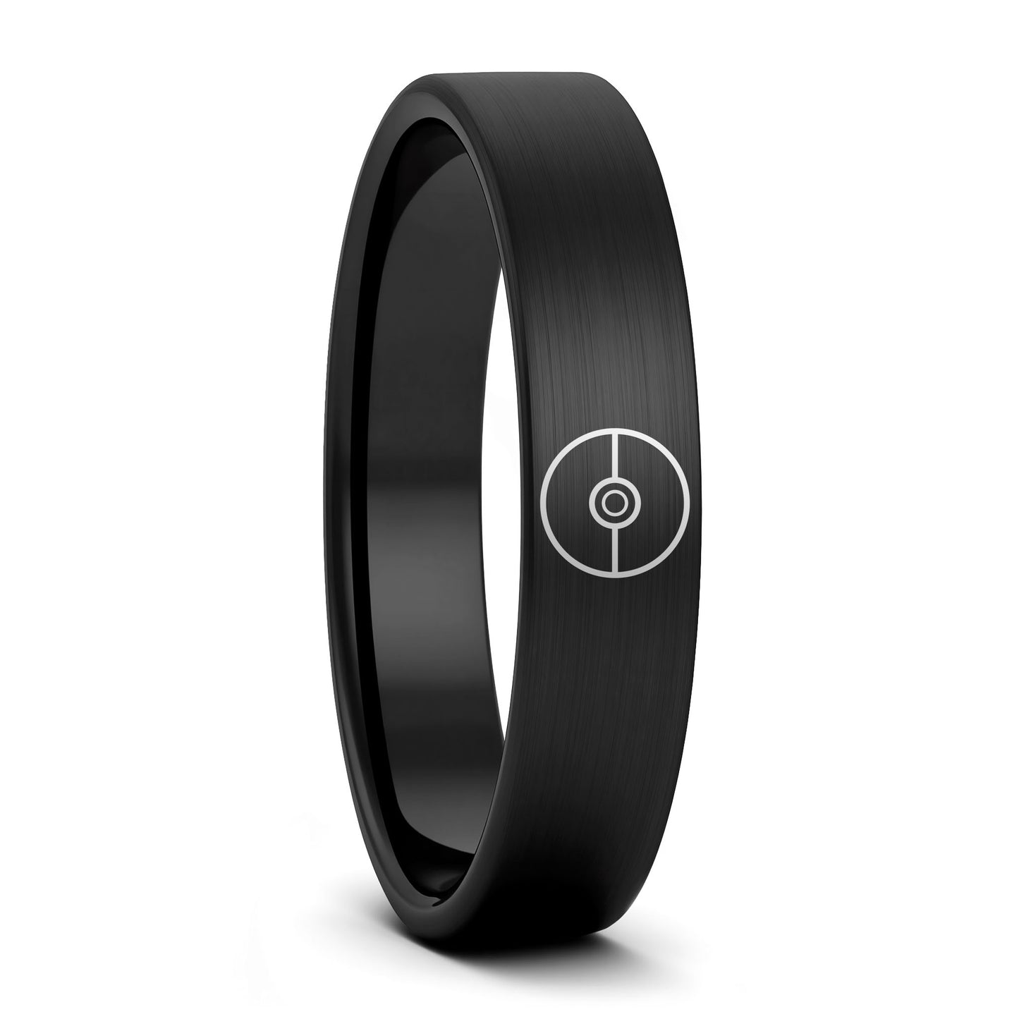Pokémon Pokéball Tungsten Men's Wedding Band