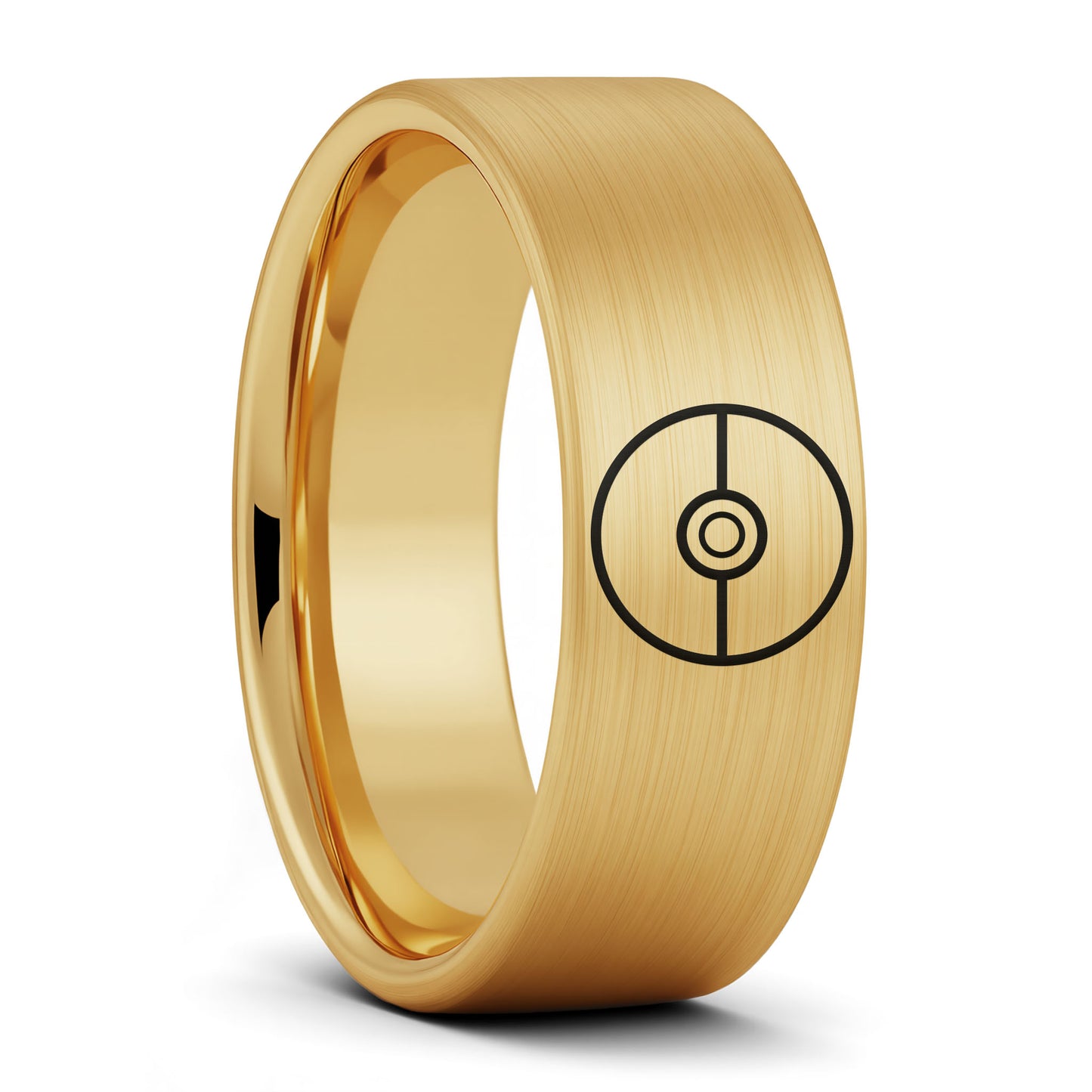 Pokémon Pokéball Tungsten Men's Wedding Band
