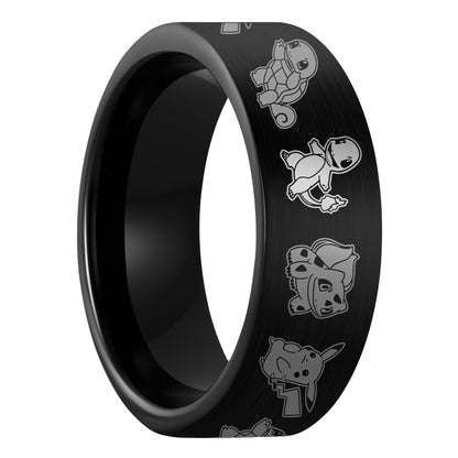Pokémon Tungsten Men's Wedding Band