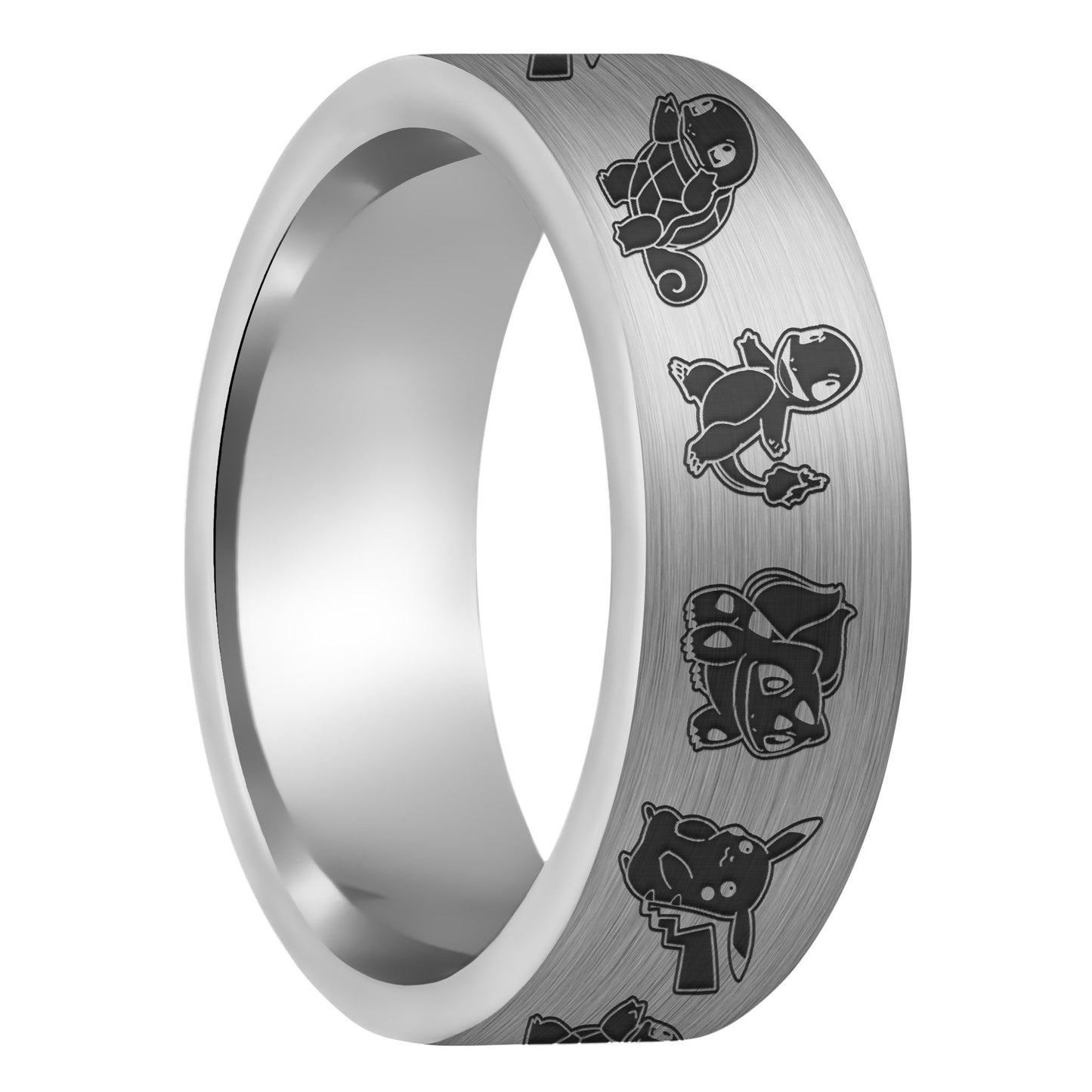 Pokémon Tungsten Men's Wedding Band
