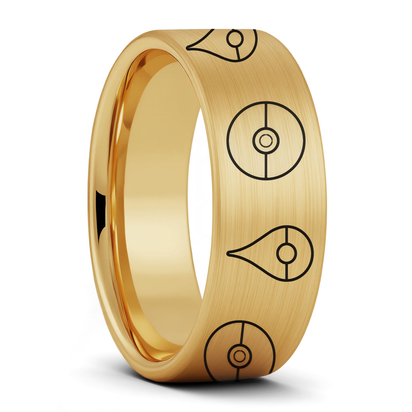 Pokémon Go Tungsten Men's Wedding Band