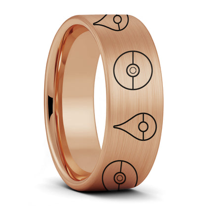 Pokémon Go Tungsten Men's Wedding Band