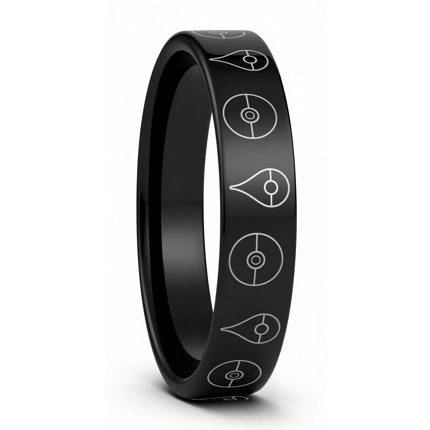 Pokémon Go Tungsten Men's Wedding Band