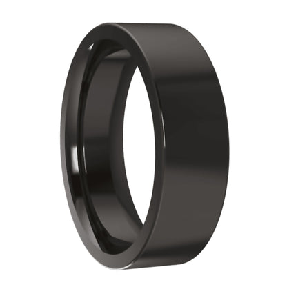 Polished Finish Zirconium Men's Wedding Band