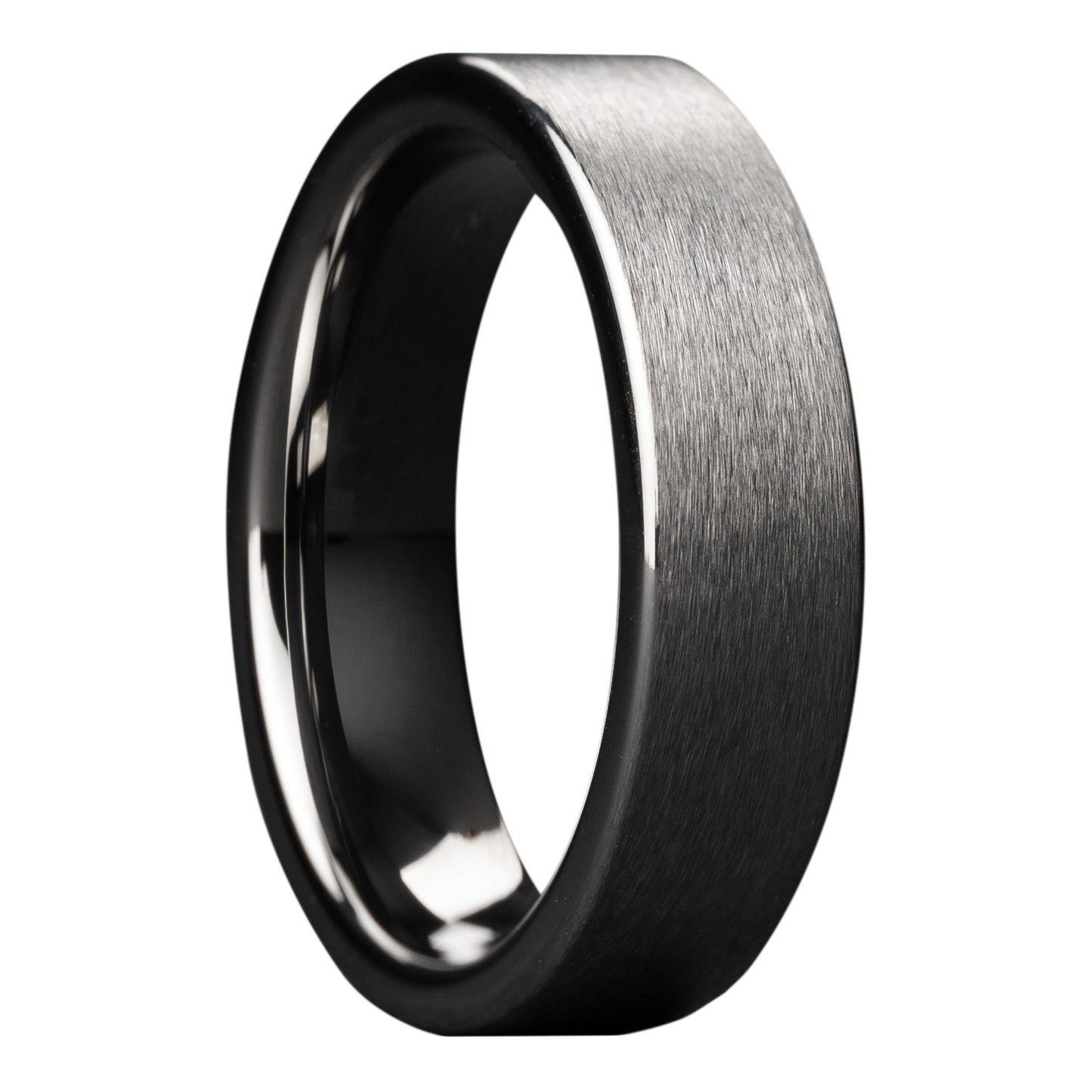 Satin Finish Tantalum Wedding Band
