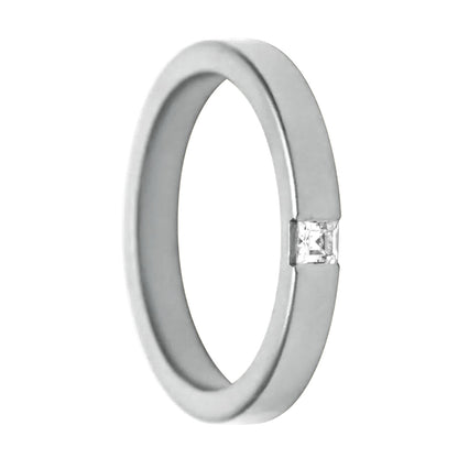 Square Lab-Grown Diamond 14k Gold Women's Ring