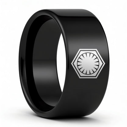 Star Wars First Order Tungsten Men's Wedding Band