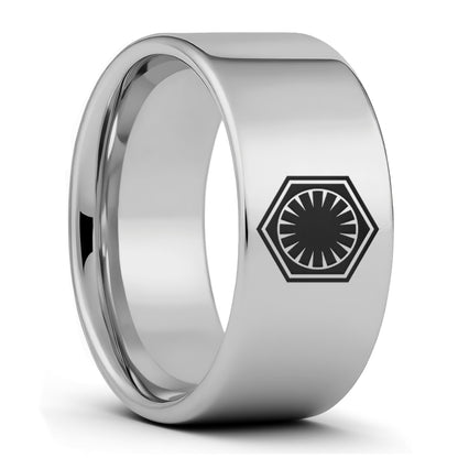 Star Wars First Order Tungsten Men's Wedding Band